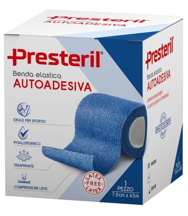PRESTERIL BENDA EL 7,5X450 BLU