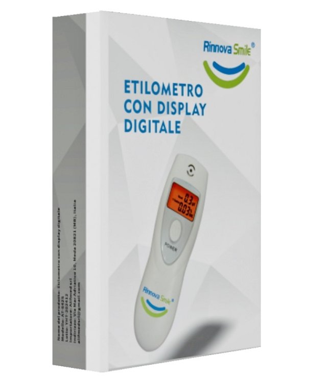 ETILOMETRO RINNOVA SMILE  DIGIT