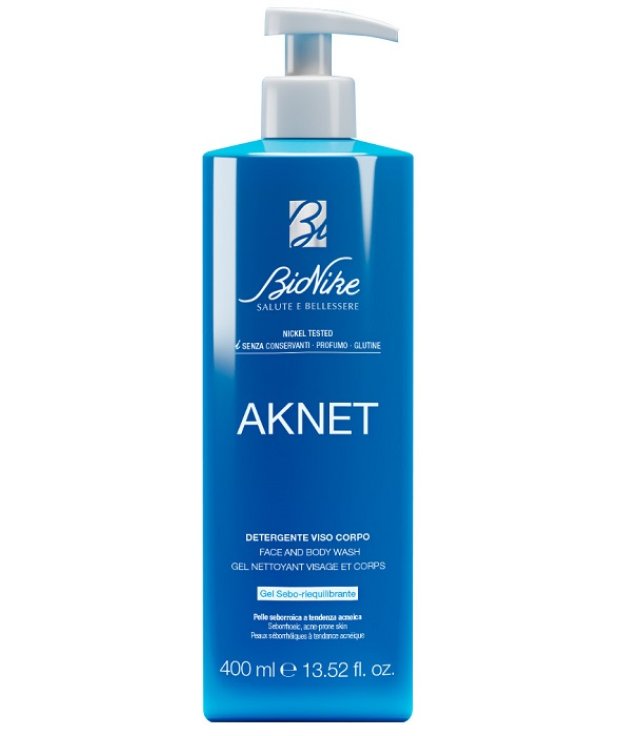 AKNET DETERGENTE VISO/CORPO 400M