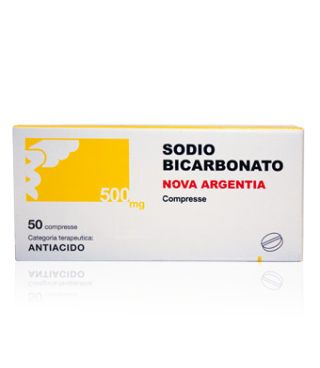 SODIO BICARB*50CPR 500MG