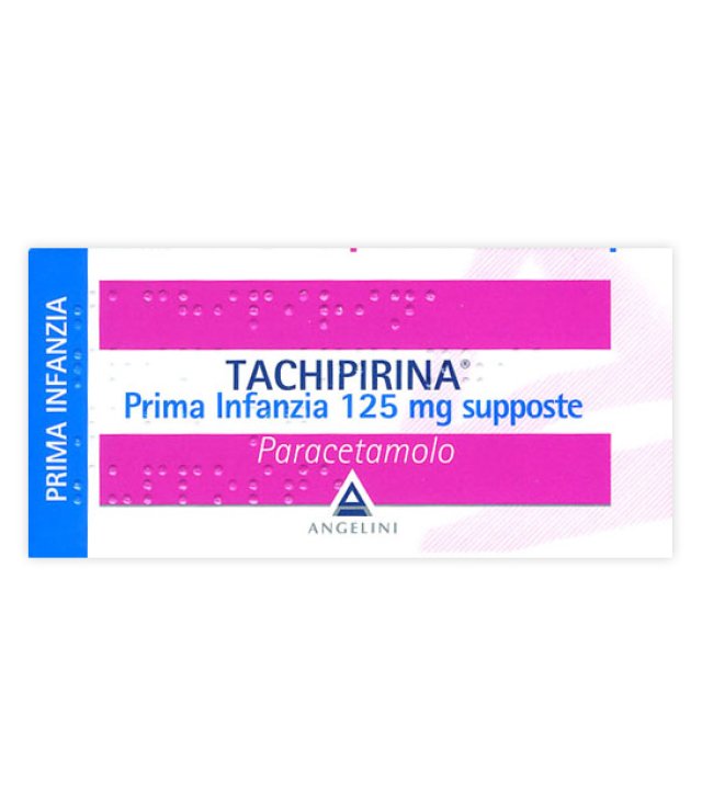 TACHIPIRINA*PR INF 10SUP 125MG