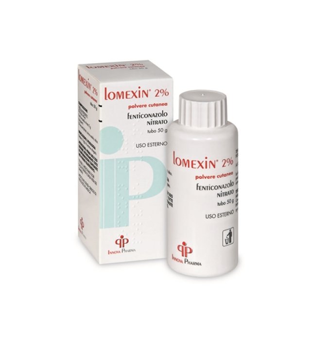 LOMEXIN*polv cutanea 50 g 2%