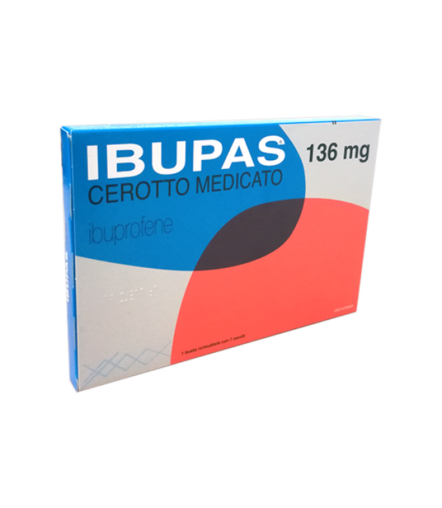 IBUPAS*7 cerotti med 136 mg