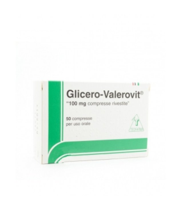 GLICEROVALEROVIT*50 cpr riv 100 mg + 40 mg