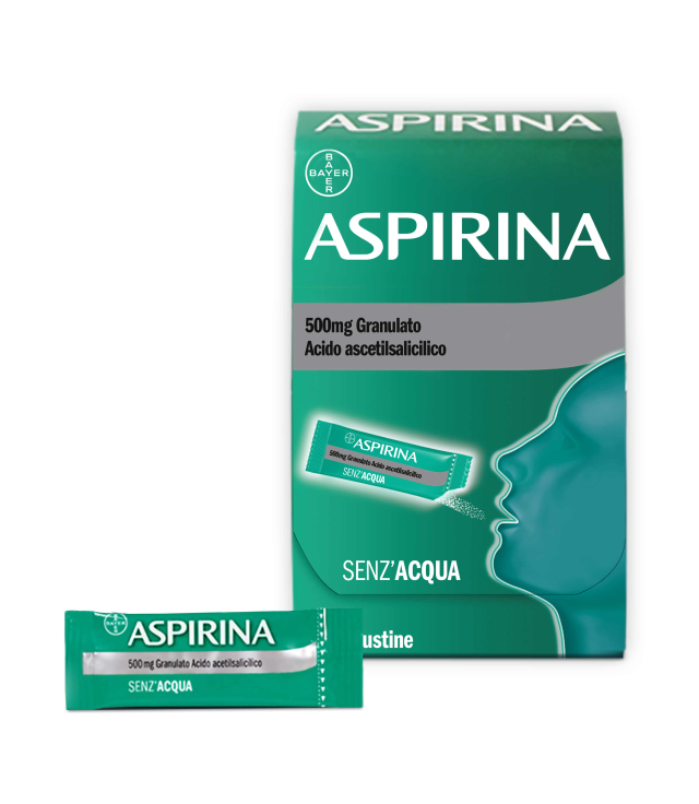 ASPIRINA*10 bust grat 500 mg