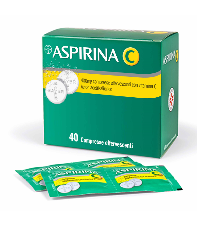 ASPIRINA C*40CPR EFF 400+240MG