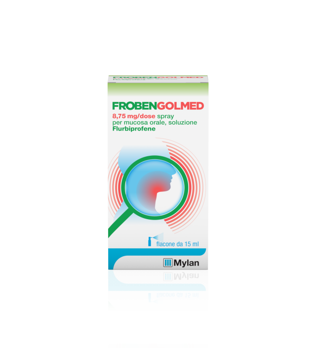 FROBENGOLMED*spray mucosa orale 15 ml 8,75 mg/dose