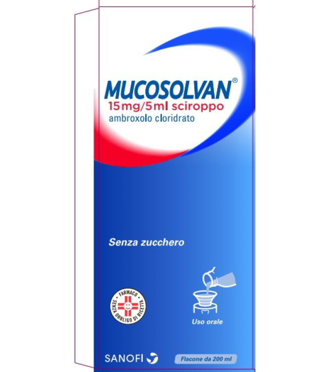 MUCOSOLVAN*SCIR 200ML 15MG/5ML