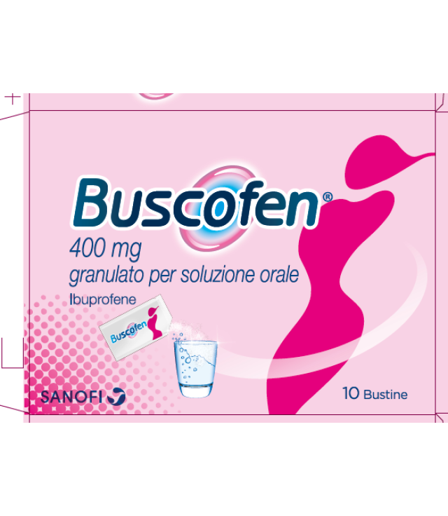 BUSCOFEN*10 bust granulato 400 mg