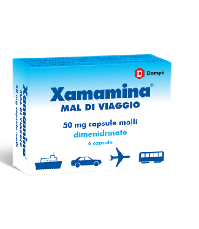 XAMAMINA*6CPS 50MG