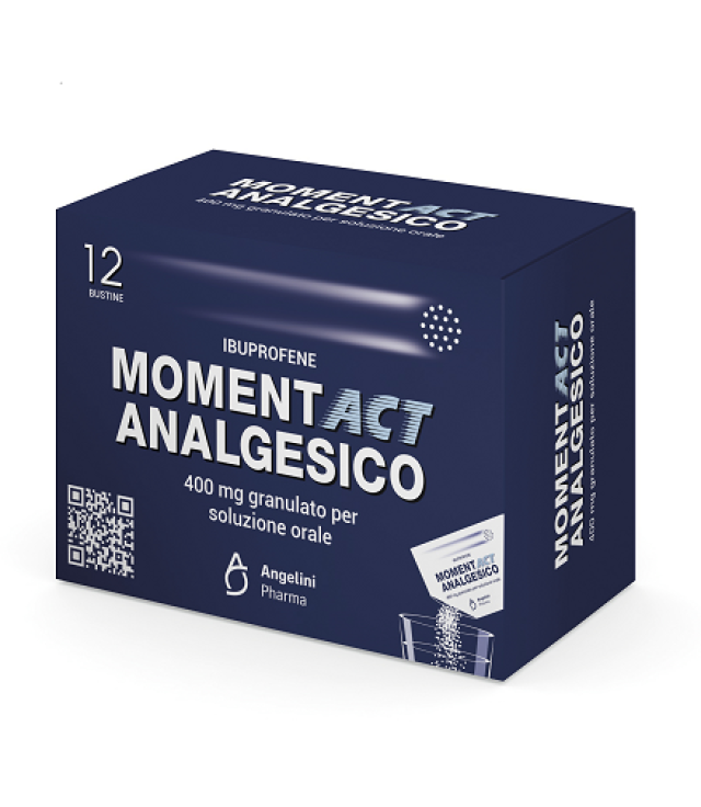 MOMENTACT ANALGESICO*12BUST