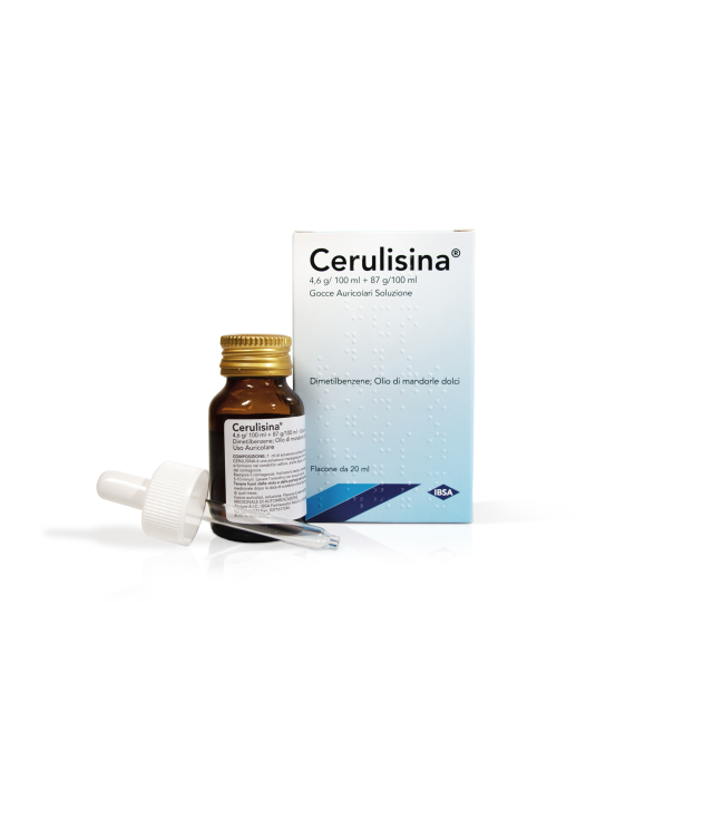 CERULISINA*gtt oto 20 ml 4,6 g/100 ml + 87 g/100 ml