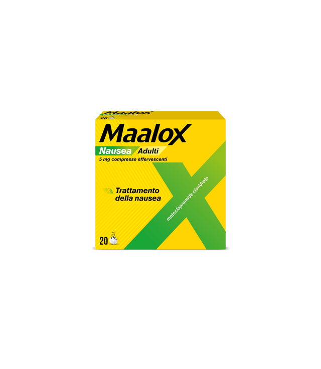 MAALOX NAUSEA*20 cpr efferv 5 mg