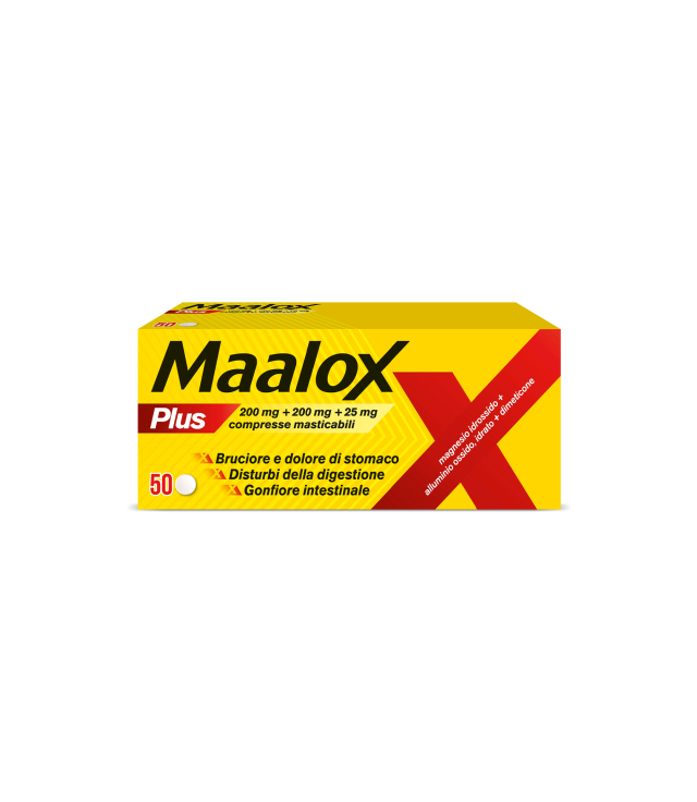 MAALOX PLUS*50CPR MAST