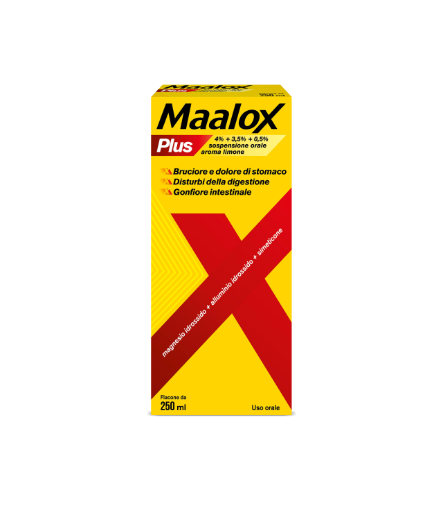 MAALOX PLUS*OS SOSP 4+3,5+0,5%