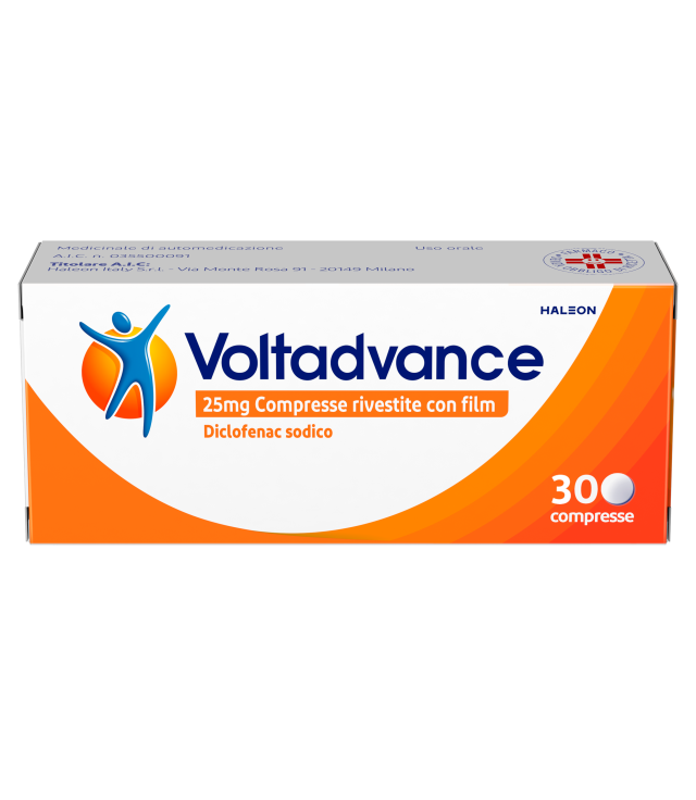 VOLTADVANCE*30 cpr riv 25 mg
